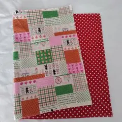 【40×60サイズ】給食ナフキン　リバーシブルランチョンマット　No.73