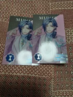 黒*)様 にじさんじ　ミラン・ケストレル　チェキ　メタルカード　8周年　みたらし