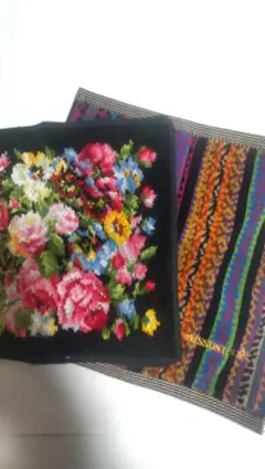 フェイラー、ミッソーニHOMEタオルハンカチ2枚セット