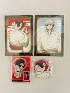 ウィンブレ 極楽湯 アクスタ 缶バッジ ブロマイド 蘇芳隼飛 梶蓮