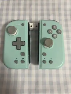 HORI グリップコントローラー fit ミントグリーン×ホワイト