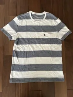 アバクロ Abercrombie & Fitch Tシャツ ボーダー柄