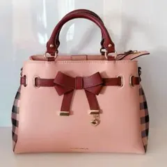 サマンサベガ ベルトリボンバッグ(大)