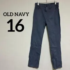 OLD NAVY グレー チノパン 【16 】ストレート パンツのサムネイル