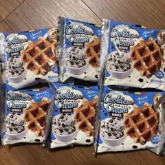値下げ⭐︎最安値⭐︎マネケン　ワッフルクッキーアンドクリーム 6個のサムネイル