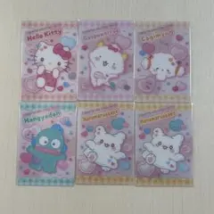 サンリオキャラクターズ ウエハース9 6枚セット