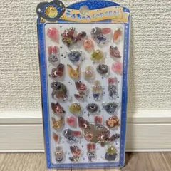 【A】ズートピア　3D 立体　シール　硬いタイプ　うるちゅる