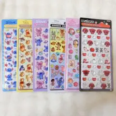 正規品　ボンボンドロップシール　ディズニー　プリンセス　クラシック　他6枚セット