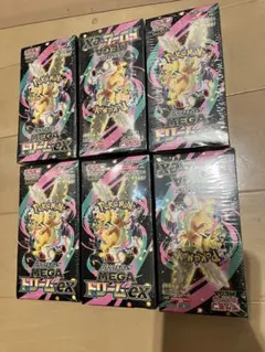 <シュリンク付き>ポケモンカードゲーム MEGA ドリームEX 6 BOX