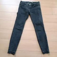 ZARA ダークグレー スキニーデニム EUR 38