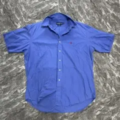Polo by Ralph Lauren BLAKE 青 コットン BD 90s