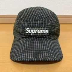 Supreme 2-Tone Ripstop Camp Cap 黒 21ss