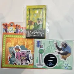 即購入⭕️ ズートピア ステッカー マルチケース アクリルスタンド