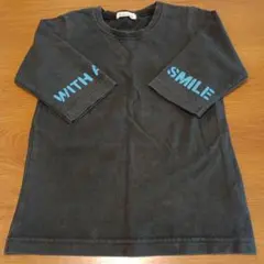 ☆2着333円 Branshes 七分袖 Tシャツ 110 黒のサムネイル