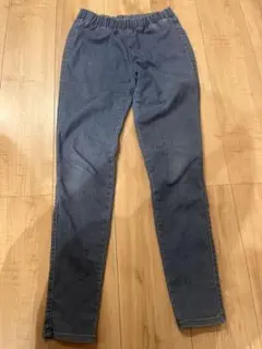 GU ウエストゴム デニムパンツ