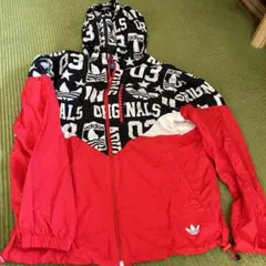 adidasナイロンジャンパー　値下げ