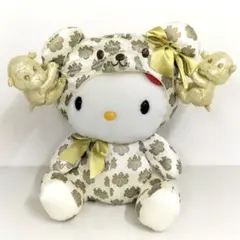 Sanrio Hello Kitty ぬいぐるみ 和柄 桐紋 | Mercari