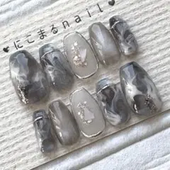 メルカリ便 ネイルチップ 現品 ニュアンス マグネットネイル ミラーNO.207