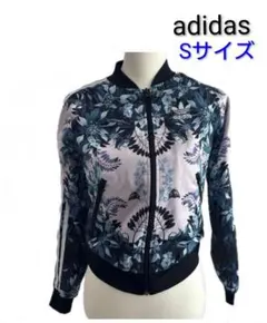 ◆アディダス オリジナルス トラックジャケット 総柄 adidas Sサイズ