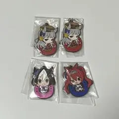 ウマ娘 ラバーストラップ4個セット