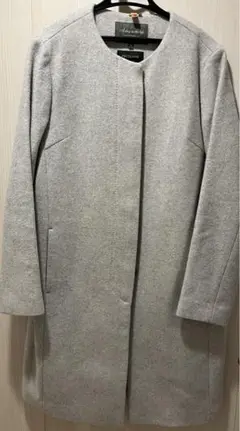 ノーカラー ピーコート