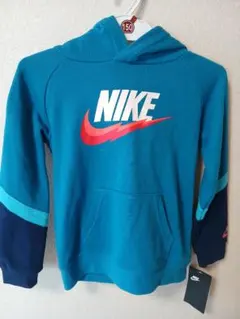 NIKE ターコイズ フード付き 98-104cm　新品