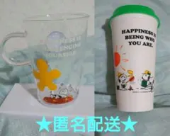 スタバ スヌーピーグラスマグ、リユーザブルカップ