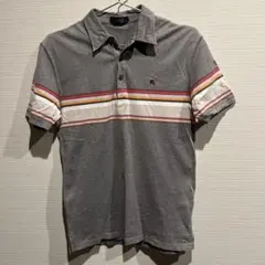 BURBERRY BLACK LABEL ポロシャツ サイズ2 グレー