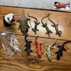 YUJIN 原色爬虫類トカゲ図鑑 フルコンプ＋オマケ24体 - メルカリ