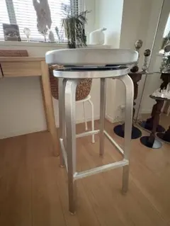 【未使用に近い】DULTON ALUMINIUM ROUND STOOL L