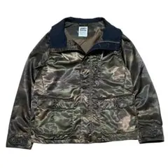 ★CAMP7 キャンプセブン ハイネックカモフラ マウンテンパーカー迷彩サイズL