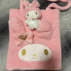 マイメロ サンリオ くじ トートバッグ マスコットぬいぐるみキーホルダーセット