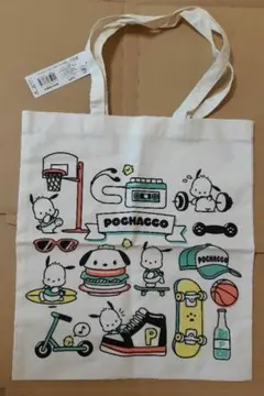 サンリオ 2020年 ポチャッコ コットン トートバッグ