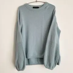 アーバンリサーチ 片畔ボリュームスリーブ ニット セーター