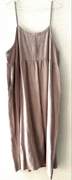 サマンサモスモス　スローリネン　キャミワンピース