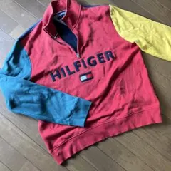 TOMMY HILFIGER ジップアップトレーナー L