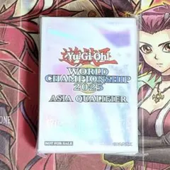 希少・未開封】遊戯王 公式 WCQ 2025 アジア スリーブ 70枚 台湾