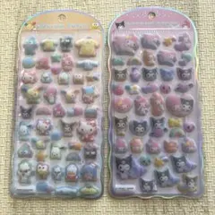 コットンパフィーシール サンリオ 2種セット