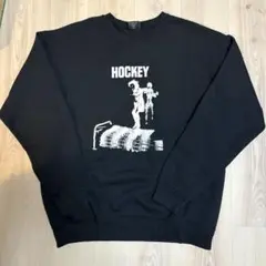 hockey スウェット BLACK Lサイズ
