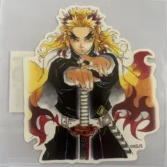 鬼滅の刃 ダイカットステッカー 煉獄杏寿郎