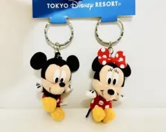 東京ディズニーリゾート ミッキー・ミニー キーホルダー