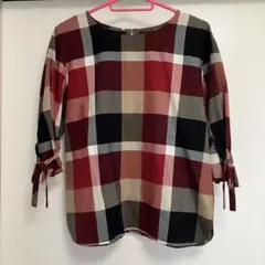 ブルーレーベルクレストブリッジ ドレープツイルニットコンビマキシ 