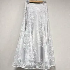 アプワイザーリッシェ 花柄刺繍スカート サイズ1