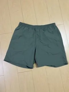 GU カラー アクティブ ショーツ ハーフパンツ XL オリーブ