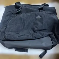adidas ブラック ボストンバッグ