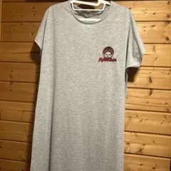 モンチッチ 薄手ワンピースパジャマ グレー