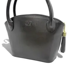 VALENTINO GARAVAN ハンドバッグ ブラック ゴールド金具のサムネイル