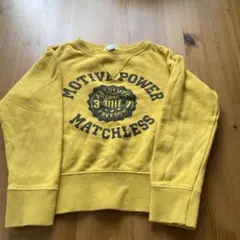 135センチ　マスタードイエロートレーナー