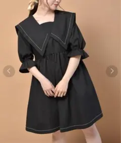 ems excite　ワンピース ブラック