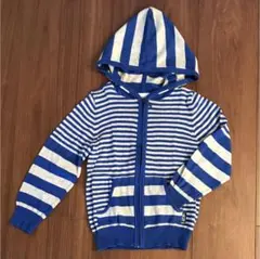 ユナイテッドアローズ ボーダー ニットパーカー 115cm